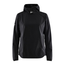 Craft Sportowa kurtka treningowa Zaero Anorak 3.0 (lekka, wiatro- i wodoodporna) czarna Damska